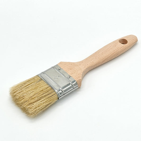 Bristle Paint Brush - Flat Paint Brush for DIY